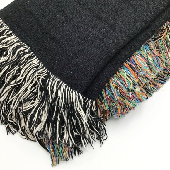 Vincent Trinidad Cat Knife Woven Blanket Tapestry Tattoo Katana Fish Japonism - Picture 10 of 10